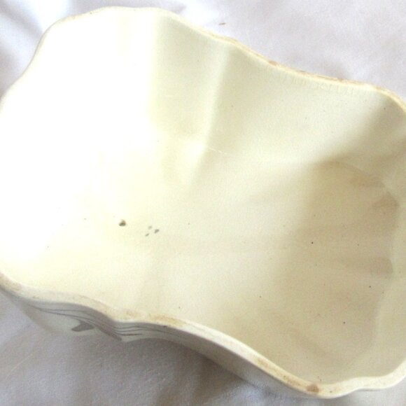 Vintage Sandland Ware Silver Lustre Covered Cheese Dish, Circa 1940's,   B780 - Picture 8 of 10